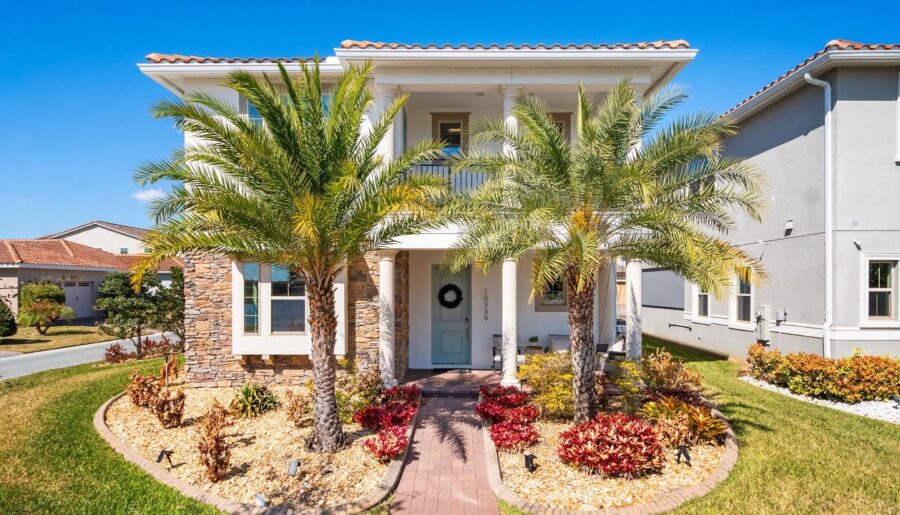 My Nona View: Corner Lot, Water Views, & Pool Home with Resort Style Amenities; 10339 Macduff Drive