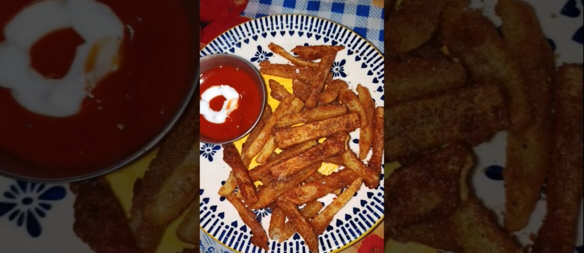 super 🤩 crispy French fry recipe #viralvideo #food #French fry recipe