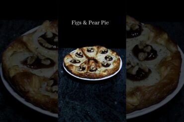 20-Minute Gourmet Pear & Fig Tart | Elegant Puff Pastry Recipe  #glutenfreebaking #easyrecipes