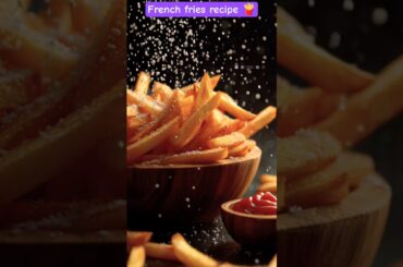 french fries recipe 🍟#shorts #short #ytshorts #ai #cartoon #recipe #trending