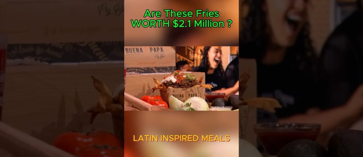 Greatest MEXICAN FRIES on sharktank #sharktank