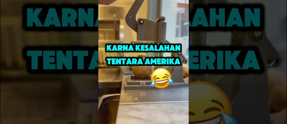 Sejarah French Fries yang unik. #faktaunik #faktamenarik #kuliner