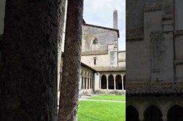 Visiting the Les Cordeliers Cloister in Saint Émilion ⛪🍷✨