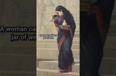 Draupadi in Disguise: The Calm Before Confrontation #art #painting #history