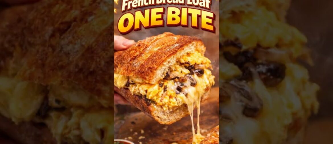 French Bread Loaf One Bite and It’s OVER! 🥖😍 #food #recipes #shorts