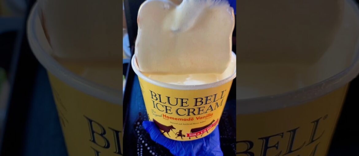 Dipped my French toast in melted Ice Cream & hit the Blackstone #FrenchToast #GriddleCrew #BlueBell