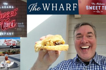 Beach Food Restaurant Travel Guide The Alabama Sweet Tea Company at The Wharf: Iced Tea & Biscuits