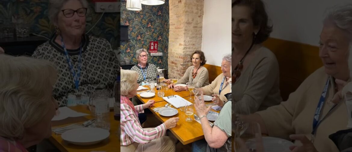 ¡Las Abuelas Viajeras de Enjoy aterrizan en Francia: han comido en Les Amis Wine Bar! 🇫🇷🤤