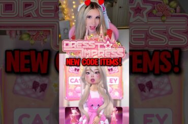 NEW “CODE” ITEMS in DRESS TO IMPRESS VALENTINES UPDATE! 🩷💝❤️