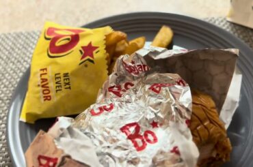 Bojangles Chicken Sandwich & Seasoned Fries