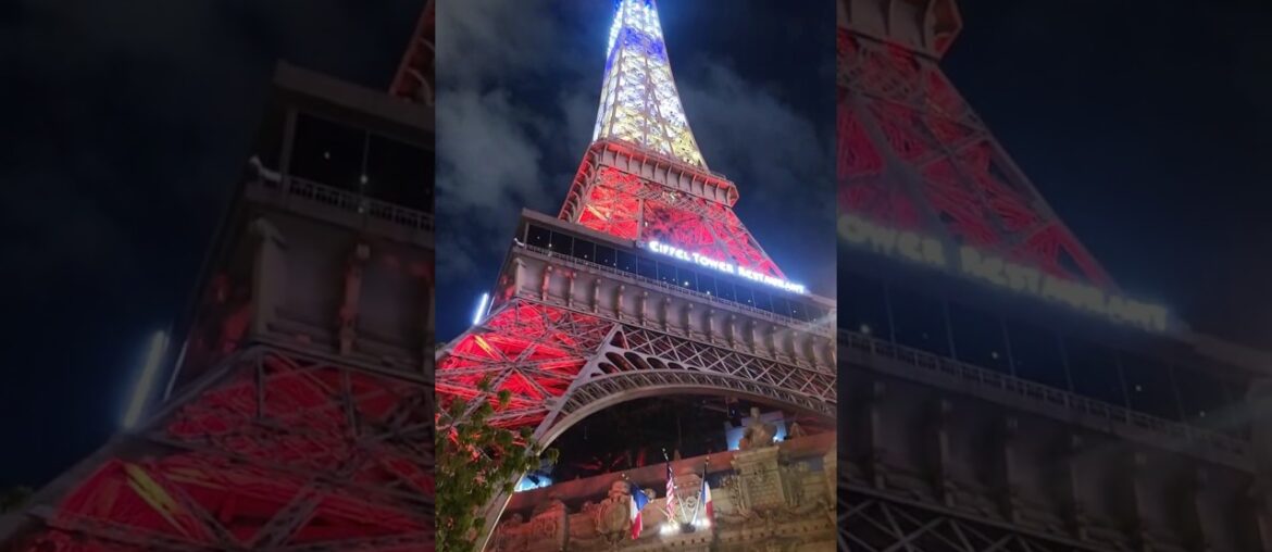 Dinner at the Eiffel tower restaurant in Las Vegas #luxurydining #lasvegas #sincity #vegascasino