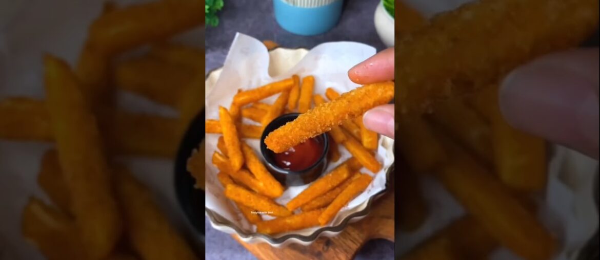 Crispy French Fries |Potato Stick Easy Homemade french fries