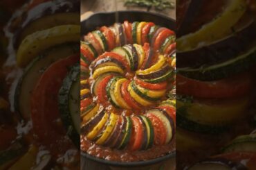 The Ultimate Comfort Dish: Classic Ratatouille 🍅🍆🌿. #Ratatouille #FrenchCuisine #HealthyEating #food