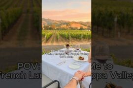 POV: You Took Me to The French Laundry in Napa Valley for Date Night 🍷✨