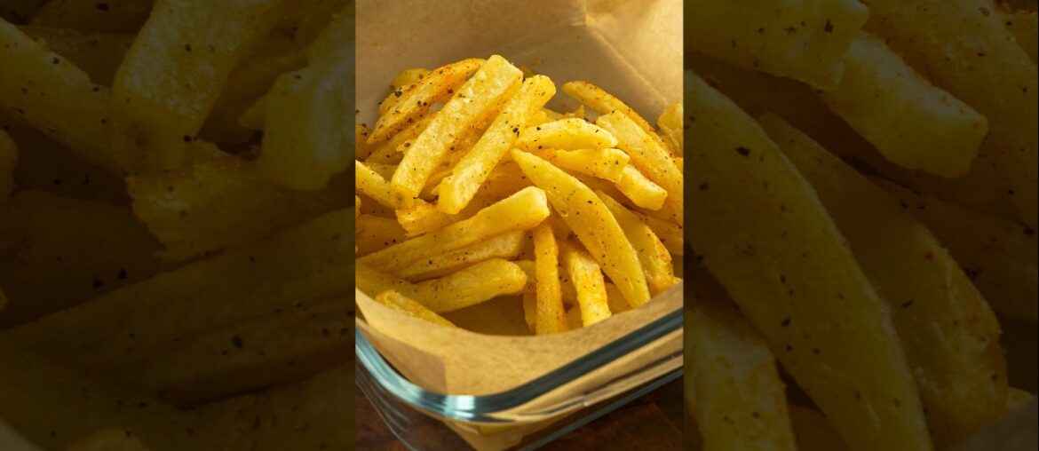 Perfect Crispy French Fries🍟#shorts #frenchfries #potatofry #snacks #potatosnacks #crispyfries