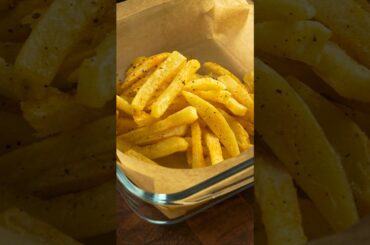 Perfect Crispy French Fries🍟#shorts #frenchfries #potatofry #snacks #potatosnacks #crispyfries