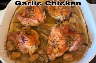 Oven Roasted French Garlic Chicken | Lysa Long