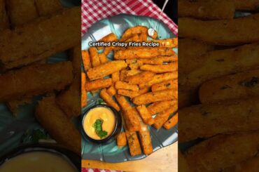 Better Than Market Fries? 😳 Crispy French Fries Recipe 🍟 #shorts