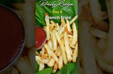 Homemade Crispy Perfect French Fries Recipe| French Fries| Crispy Finger Chips| Easy and Tasty
