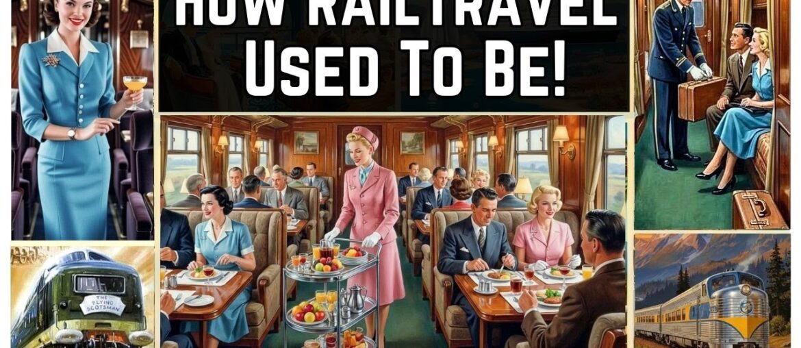 A Fascinating Look at The Golden Age of Rail Travel: The 1950s and ’60s! A Fascinating Look at The Golden Age of Rail Travel: The 1950s and '60s!