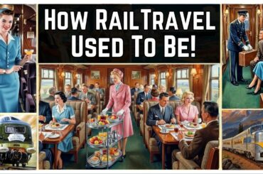 A Fascinating Look at The Golden Age of Rail Travel: The 1950s and '60s!