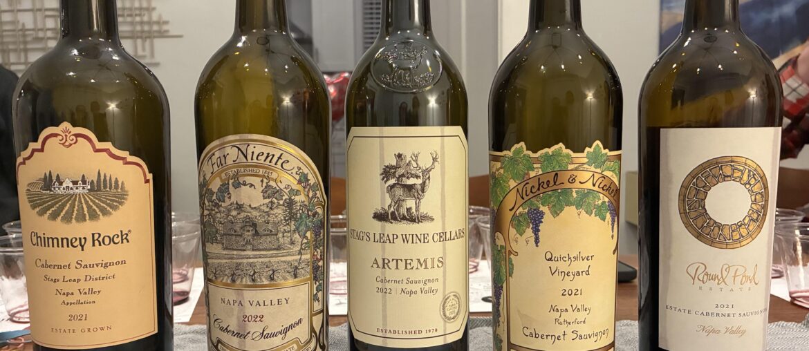 Napa Blind Tasting (2021-2022)