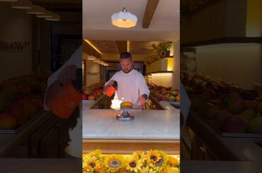 The Art of Mango Tart by Cédric Grolet 🥭✨ #cedricgrolet #mangotart #pastrychef #dessertart