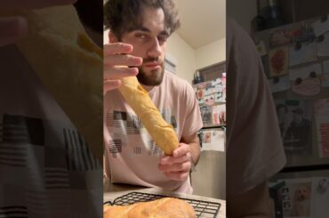Am I French now? #baking #breadbaking #food #kitchen #recipe #baguette #shorts #gym #funny #tasty