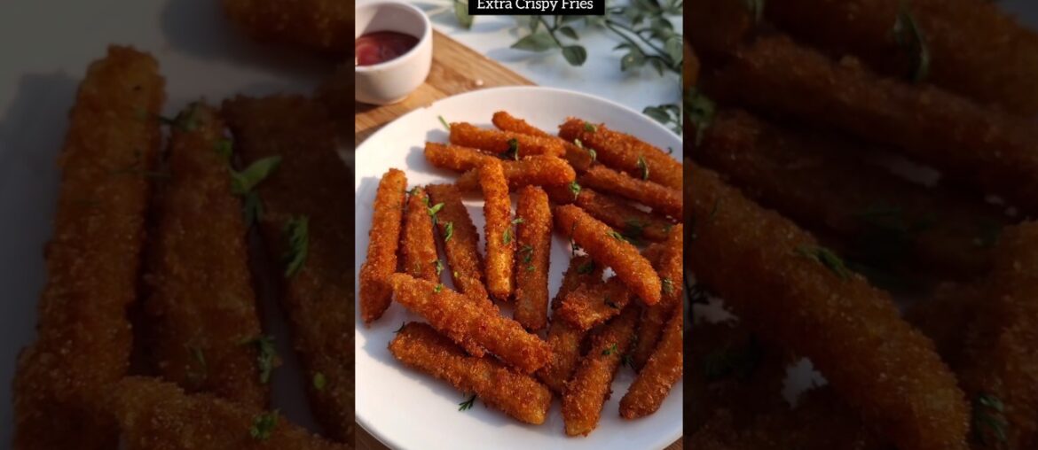 Ramadan Special Extra Crispy Fries | French Fries #ytshorts #friesrecipe #snacks #iftarspecial