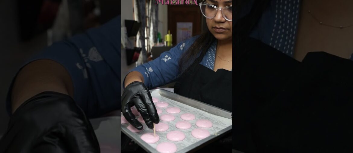 Parisian Delight – French Macaron                      #macaron #french #foodie #reels