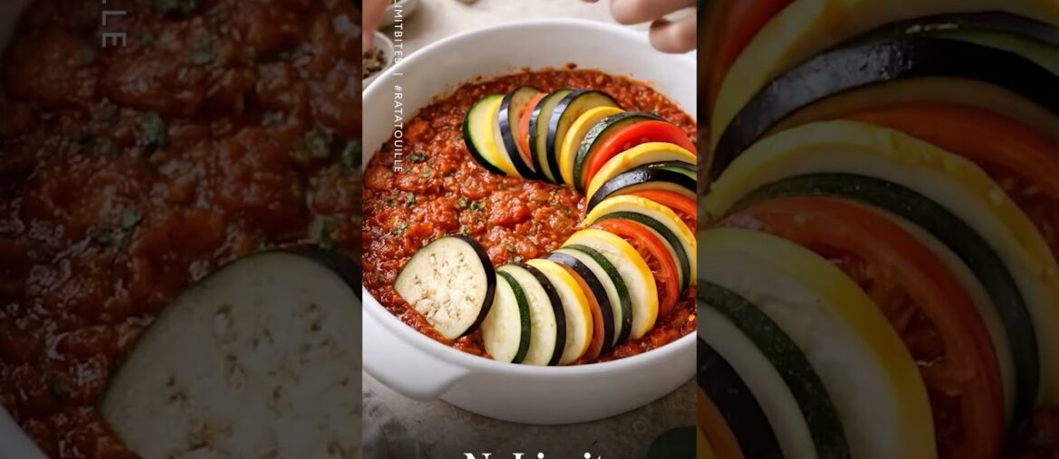 Easy Ratatouille Recipe | Restaurant Style