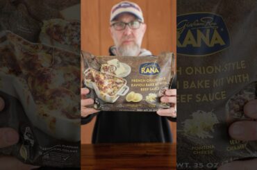 Trying Rana French Onion Ravioli Bake Kit from Costco #Costco #foodreview #Costcofinds #Costcohaul