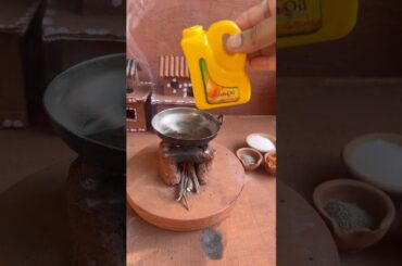 Mini french fries 🍟 #mini #villagecooking #villagelife #tinycooking #viral #trending #shorts