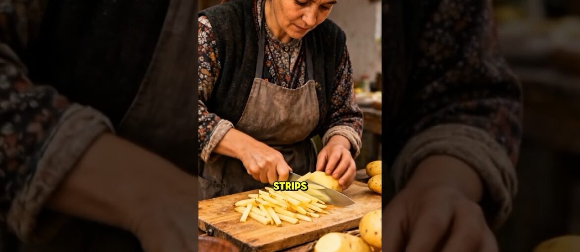 French Fries Aren’t Actually French?! #food #foodie #facts #history #viral #shorts #ai #shortvideo