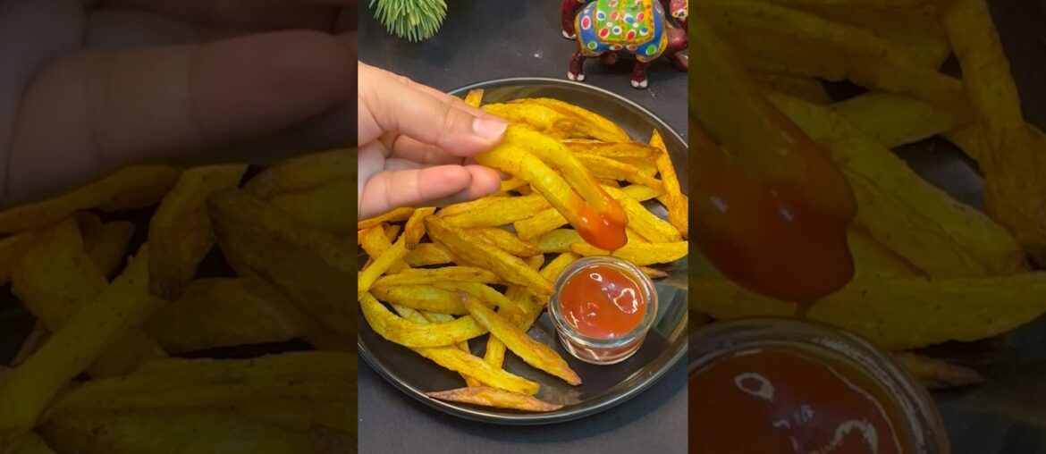 Crispy French Fries 🍟 recipe || Air Fryer series || Episode - 1 #cooking #frenchfries