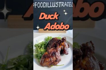Duck Adobo | The Richer, Deeper Filipino Classic