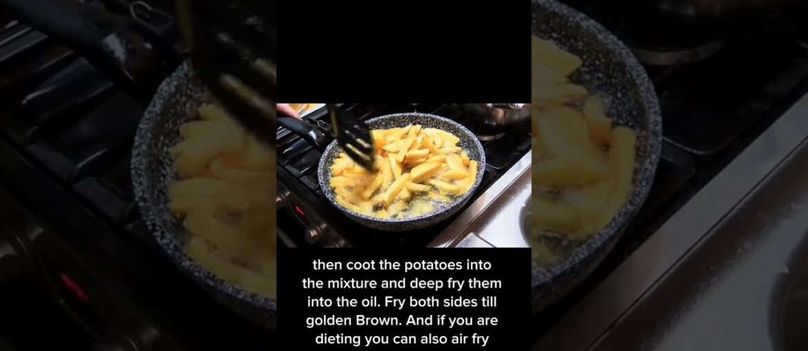 this is how to make well looking and delicious french fries at home.#french_fries #food #food_shorts