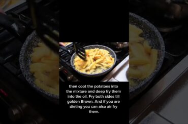 this is how to make well looking and delicious french fries at home.#french_fries #food #food_shorts