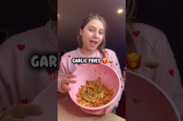Acompáñame hacer PAPAS DE AJO 🤤 #garlicfries #frenchfries #homemade #sahm