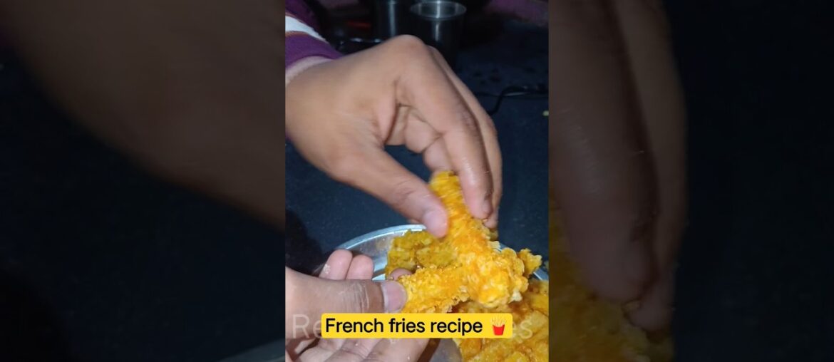 French fries recipe🍟 #shorts #frenchfries #rekharecipes