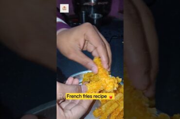 French fries recipe🍟 #shorts #frenchfries #rekharecipes