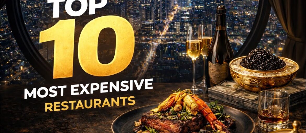 Top 10 Most Expensive Restaurants in the World 🍽️ Top 10 Most Expensive Restaurants in the World 🍽️