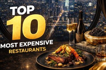 Top 10 Most Expensive Restaurants in the World 🍽️