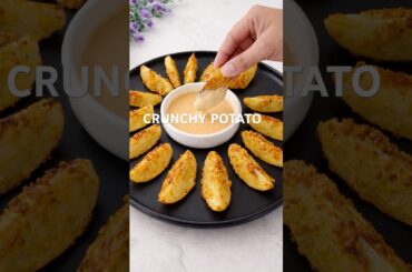 ULTIMATE Garlic Cheese Potatoes #shortsyoutube