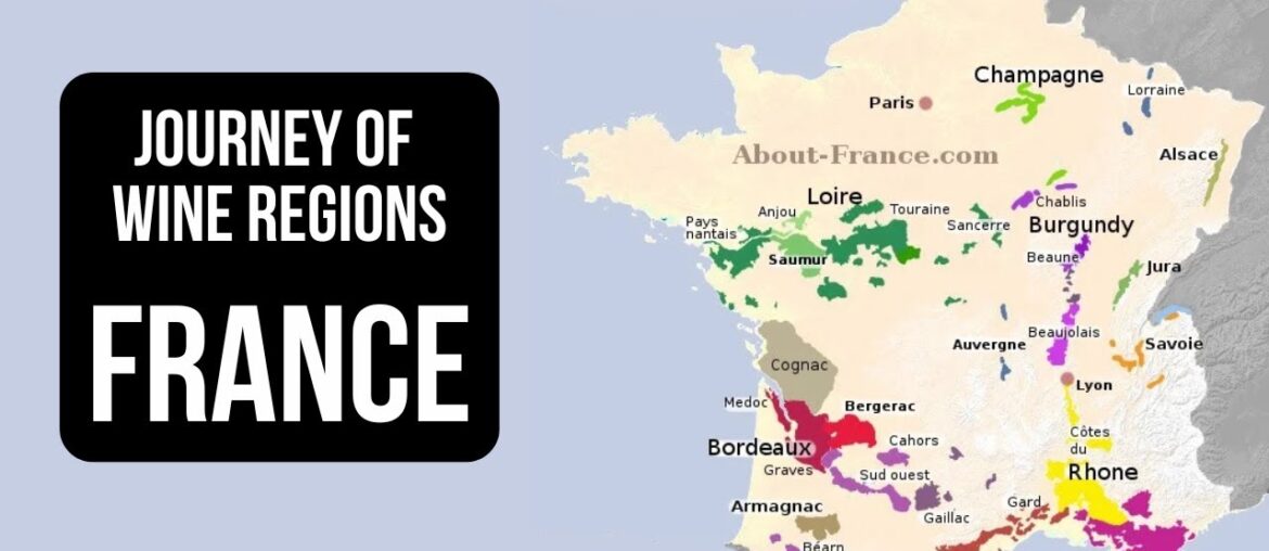 121  Journey of Wine Regions  France