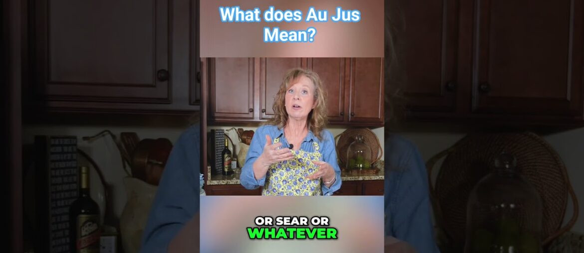 The secret to juicy meat is Au Jus! The secret to juicy meat is Au Jus!