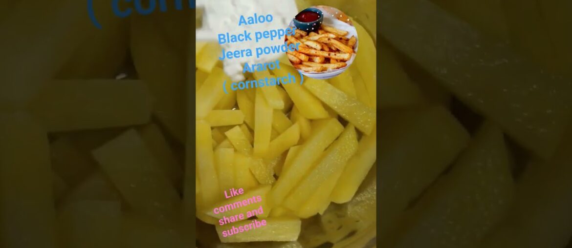 french fries #youtubeshorts #food #recipe