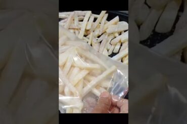 Frozen French Fries Recipe - Make and Store For 3-4 Months - Crispy Fries Recipe Market Style