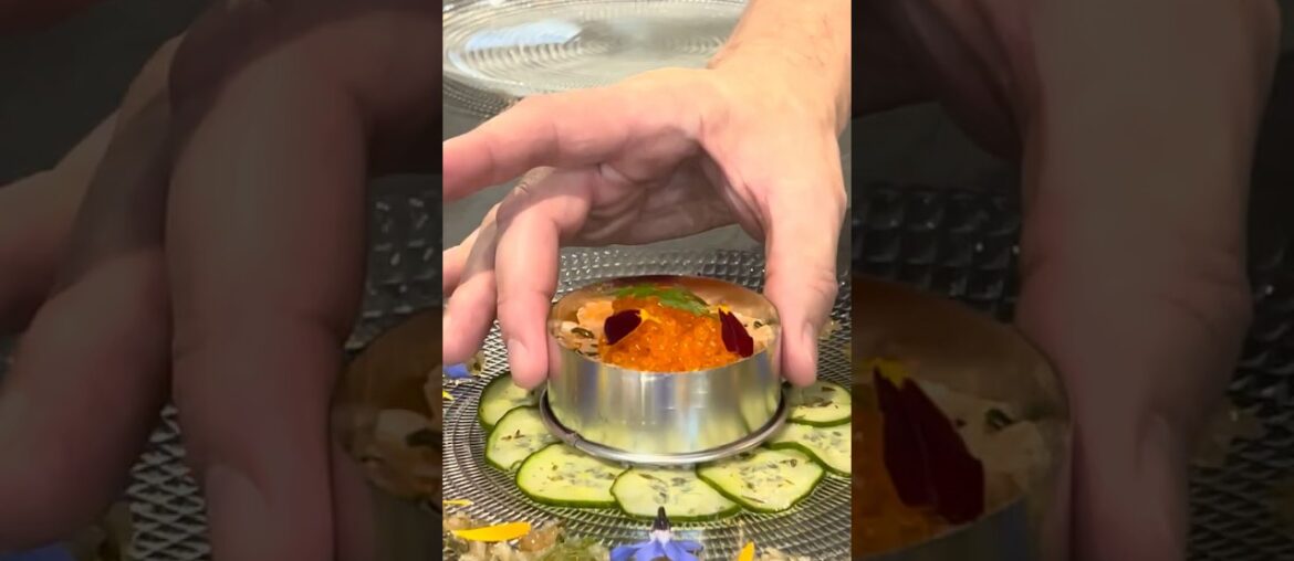 Classic Salmon Tartare | French Knife Skills & Technique #cookingschool #cookingretreat