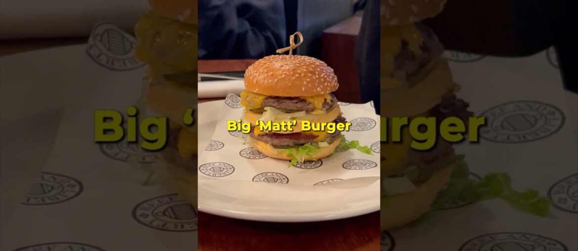 Hawksmoor’s “Big Matt” — The Gourmet Big Mac?! 🍔🔥 Hawksmoor’s “Big Matt” — The Gourmet Big Mac?! 🍔🔥
